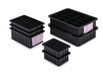 Lewis Bins DC2050-XL | 17x11x5 ESD-Safe Divider Box from Lewis