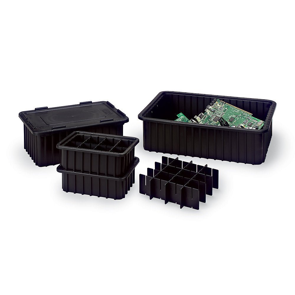 ESD Safe Divider Boxes | Lewis ESD Safe Divider Box Containers – Buy ...